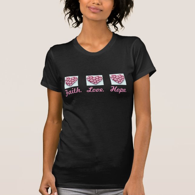 Camiseta Fath, amor, esperanza, supervivencia (Anverso)