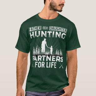 Camiseta Father and Daughter Hunting Partners For Life Fath