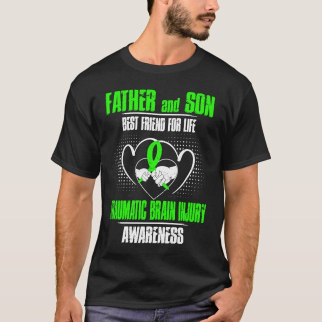 CAMISETA FATHER AND SON BEST FRIEND OF LIFE TRAUMATIC BRAIN (Anverso)