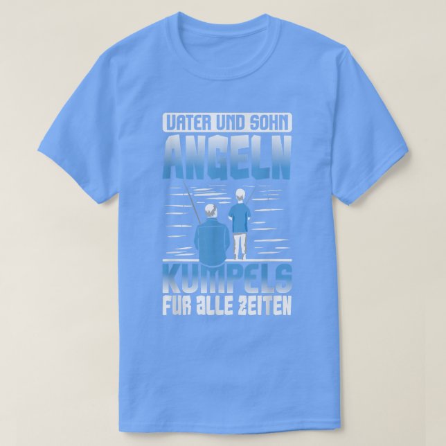 Camiseta Father and son fishing buddy dad son angler  (Diseño del anverso)