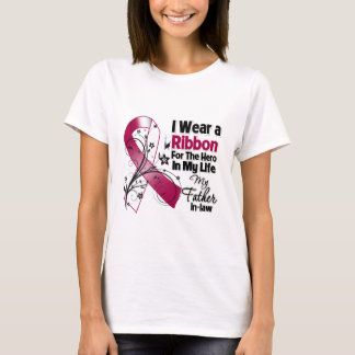 Camiseta Father-in-Law Hero in My Life Head Neck Cancer