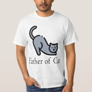 Camiseta Father of cat