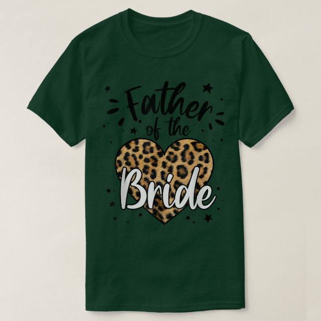 Camiseta Father of the Bride I Loved Her First  (Diseño del anverso)