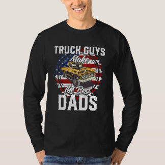 Camiseta Father s Day Truck Guy Classic Lifted Truck