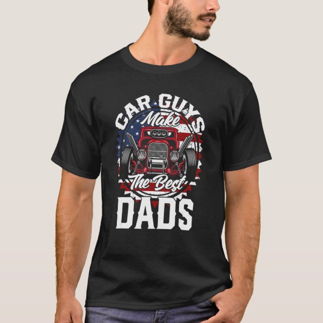 Camiseta Father s Day Wild Custom Hot Rod (Anverso)