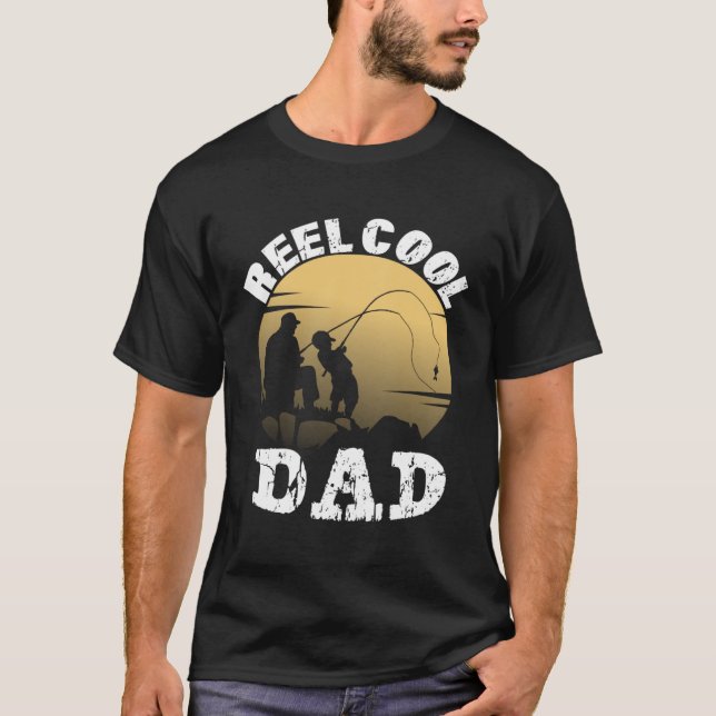 Camiseta Father Son Fishing Cool Dad Best Dad Son Fishing (Anverso)