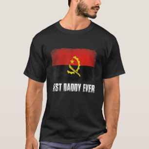 Camiseta Father's Day Best Daddy Ever Distressed Angola Fla