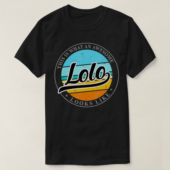 Camiseta Father's Day Birthday gift for Lolo Filipino Pinoy (Diseño del anverso)