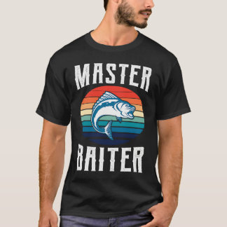 Camiseta Father's Day Fishing Fisherman Baiter Rod  2
