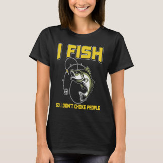 Camiseta Father's Day Fishing Fisherman I Fish Rod 1