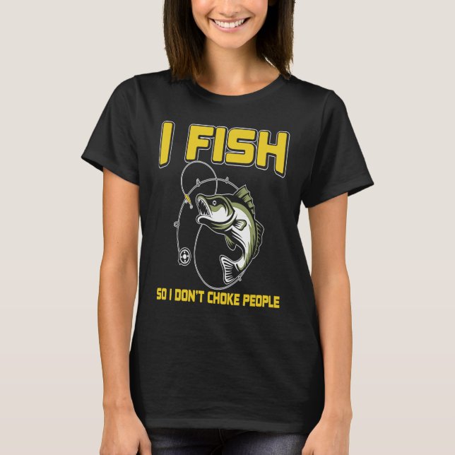 Camiseta Father's Day Fishing Fisherman I Fish Rod  1 (Anverso)