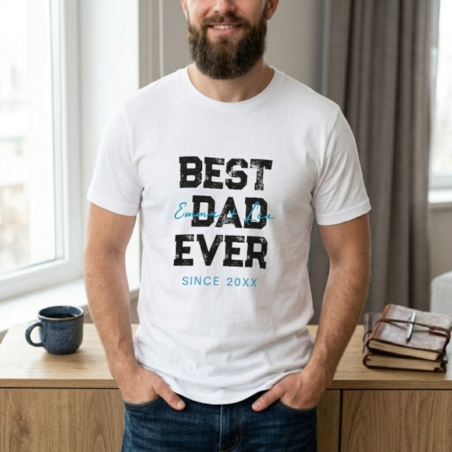 Camiseta Father's Day Gift T-Shirt Best Dad Ever Gift  (Subido por el creador)