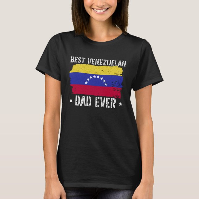 Camiseta Fathers Day Papa Best Dad Ever Fatherhood Daddy  1 (Anverso)