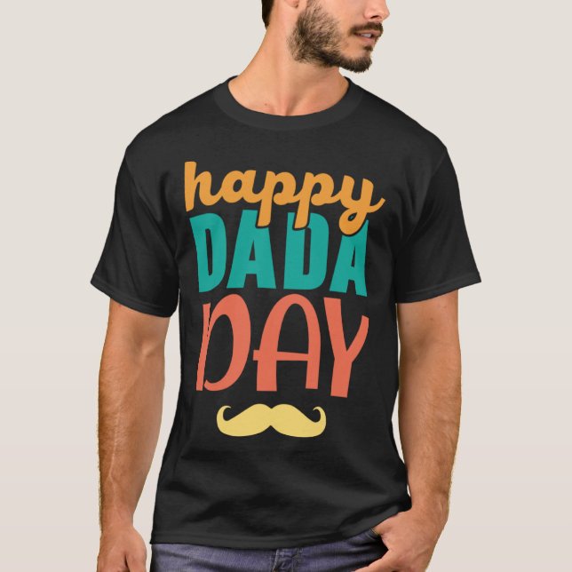 Camiseta Fathers Day Papa Best Dad Ever Fatherhood Daddy  6 (Anverso)