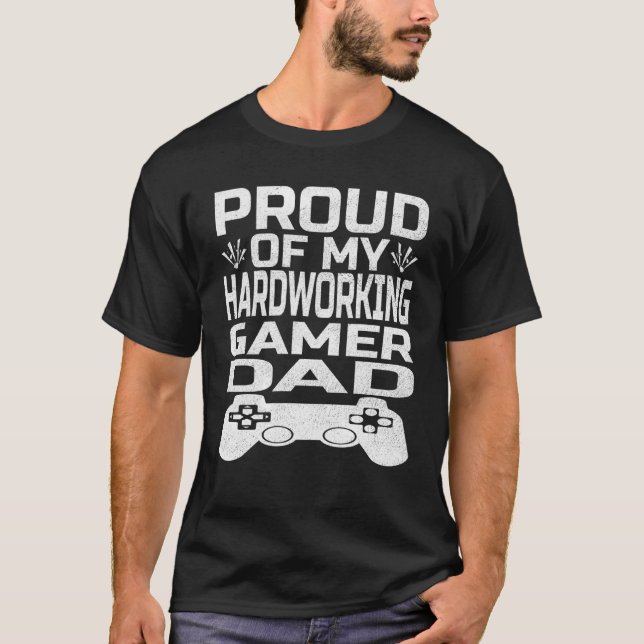 Camiseta Father's Day Show Your Pride in Your Hardworking G (Anverso)