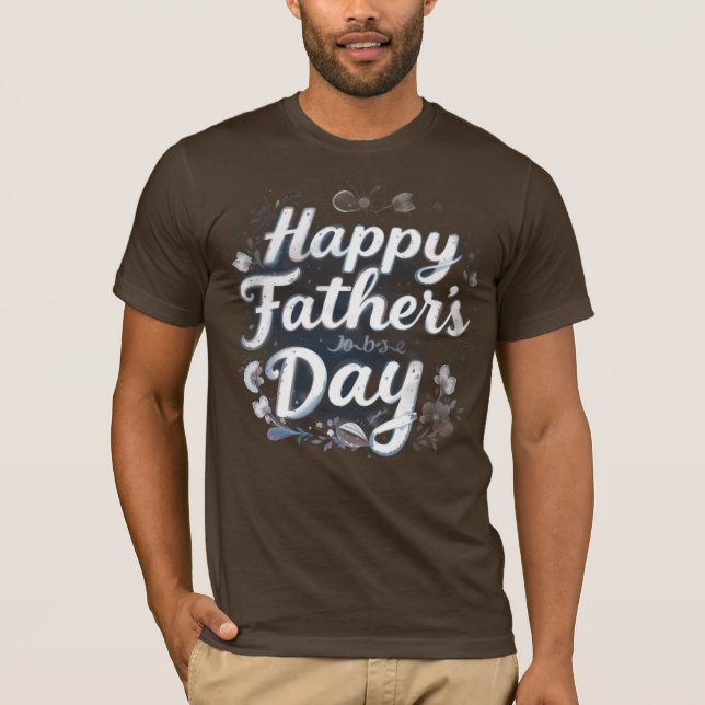 Camiseta "Father's Day T-Shirt – World's Best Dad | Unique  (Anverso)