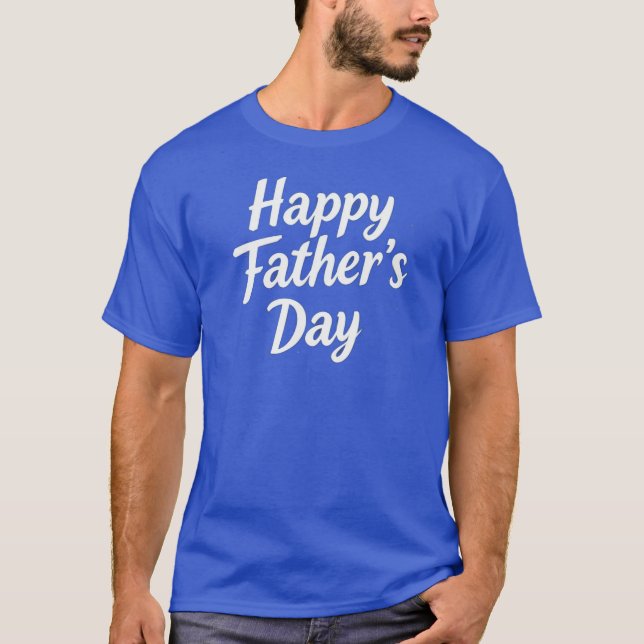 Camiseta "Father's Day T-Shirt – World's Best Dad | Unique  (Anverso)