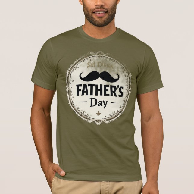 Camiseta "Father's Day T-Shirt – World's Best Dad | Unique  (Anverso)