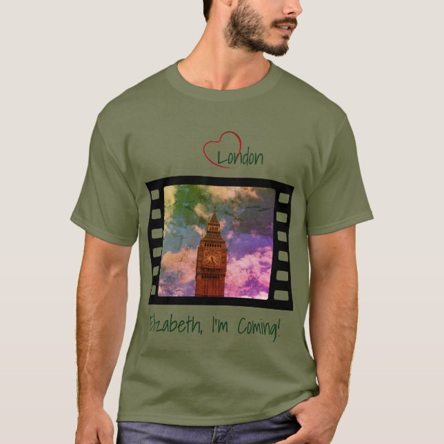 Camiseta Fatigue Green London Gran Ben Unisex T-Shirt (Anverso)