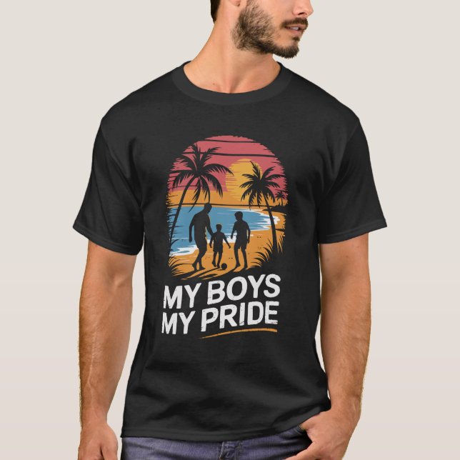 Camiseta Fatjer y 2 fútbol playa de los hijos (Anverso)