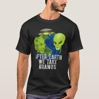 Camiseta Fauci Alien UFO UFO Espacio Ultraterrestre Curiosa
