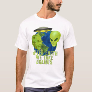 Camiseta Fauci Alien UFO UFO Espacio Ultraterrestre Curiosa