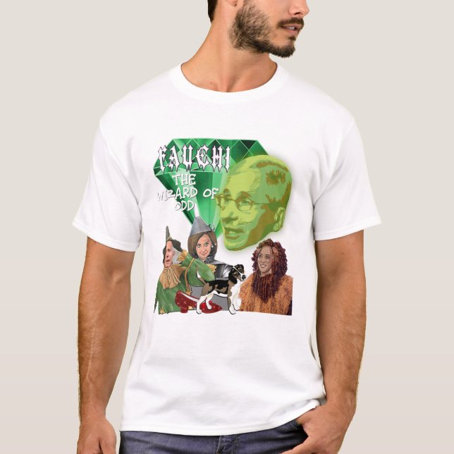 Camiseta Fauci Ciencia Anti Mask Arrestamiento Fauci Dr Fau (Anverso)