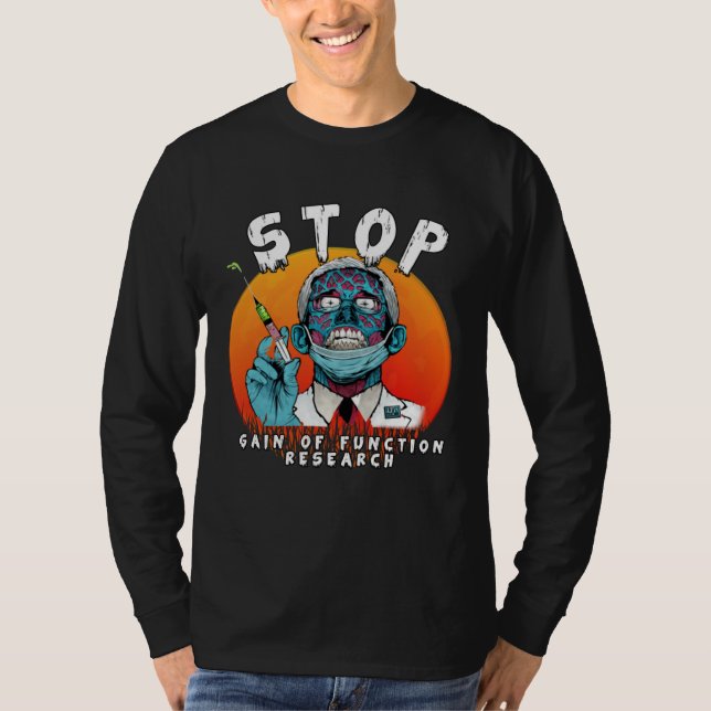 Camiseta Fauci Stop Vaccine Mandate Arrest Fauci My Body Va (Anverso)