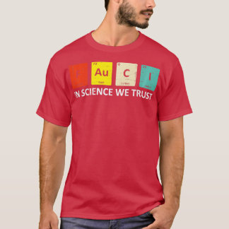 Camiseta Fauci Trust Science Periódico Table Team Médica An