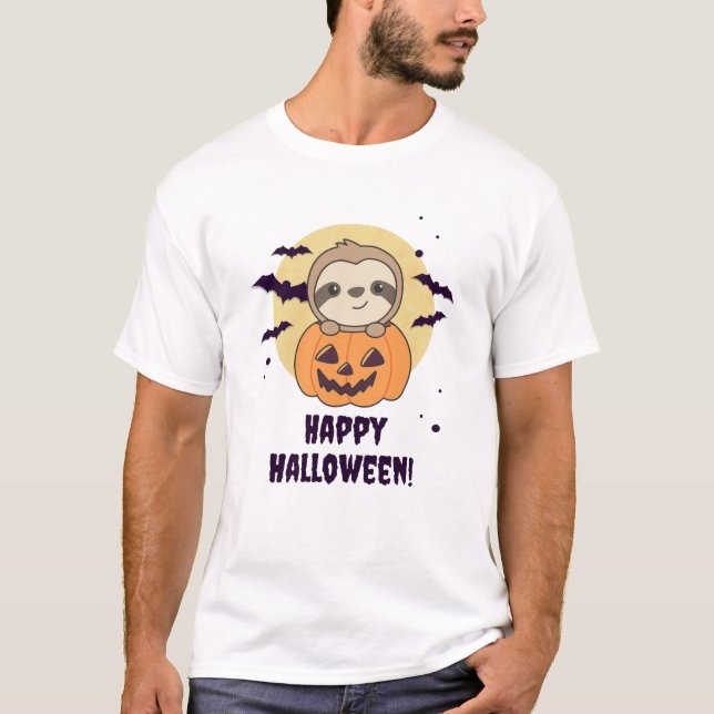 Camiseta Fault In Pumpkin Sweths Happy Halloween (Anverso)