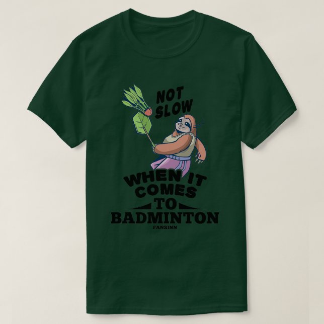 Camiseta Faumulti ama badminton T (Diseño del anverso)