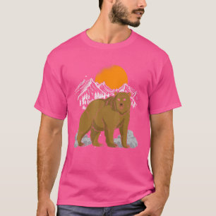 Camiseta Fauna de la especie animal salvaje del bosque de o