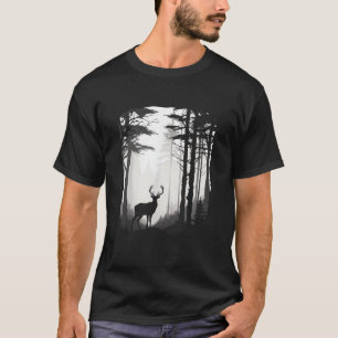 Camiseta Fauna del bosque de ciervos
