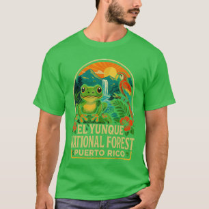 Camiseta Fauna del Bosque Nacional El Yunque Puerto Rico gi