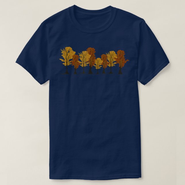 Camiseta Fauna silvestre al aire libre Caída Árboles forest (Diseño del anverso)