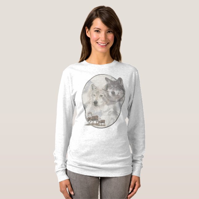 Camiseta Fauna silvestre canadiense (Anverso completo)