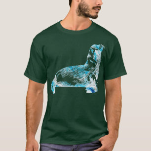 Camiseta Fauna silvestre oceánica de caza de animales regal