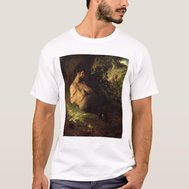 Camiseta Fauno y ninfa, 1868 (Anverso)