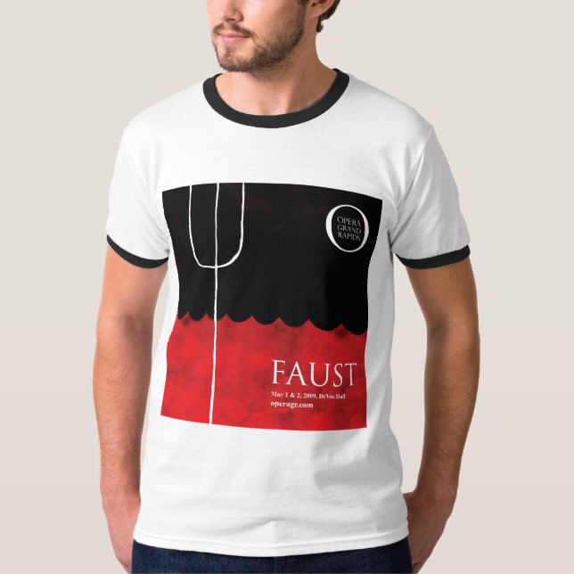 Camiseta Fausto para los hombres (Anverso)