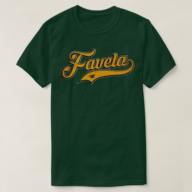Camiseta Favela de Brasil (Diseño del anverso)