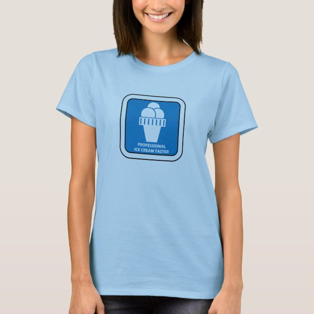 Camiseta Favorable catador del helado (Anverso)