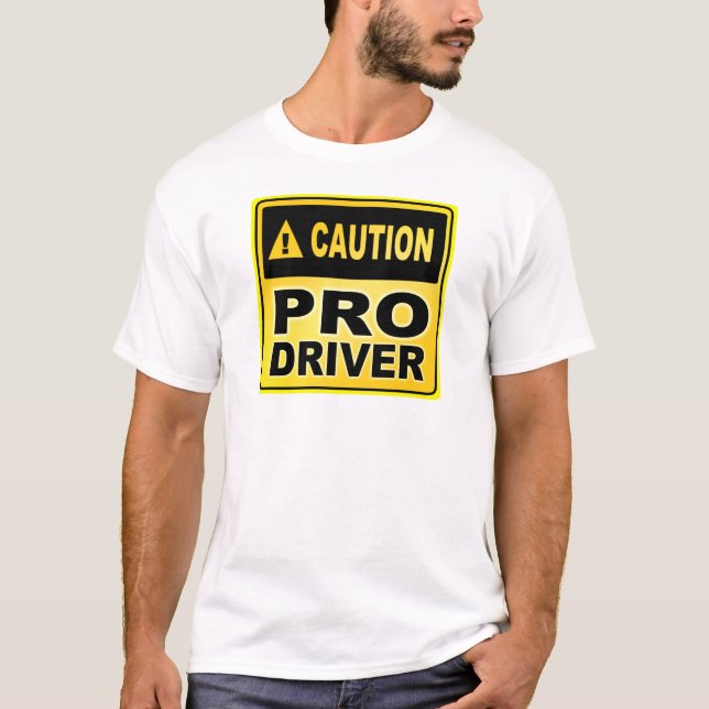 Camiseta Favorable conductor de la precaución (Anverso)