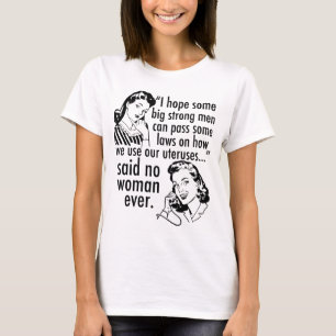 Camiseta Favorable feminista bien escogida del humor