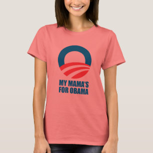 Camiseta Favorable-Obama - FOR OBAMA de MI MAMÁ