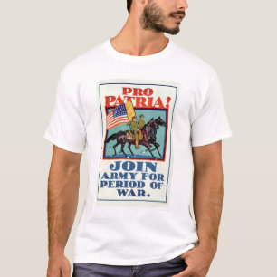 Camiseta ¡Favorable Patria!  Únase a al ejército (US0209