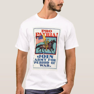 Camiseta ¡Favorable Patria! Únase a al ejército (US02096A)