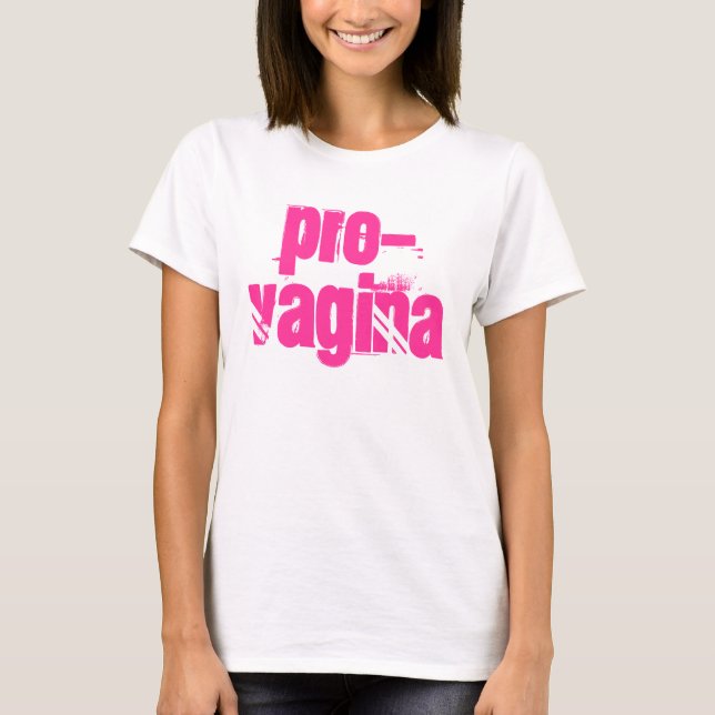 Camiseta Favorable-Vagina (Anverso)
