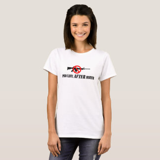 Camiseta Favorable vida después del nacimiento