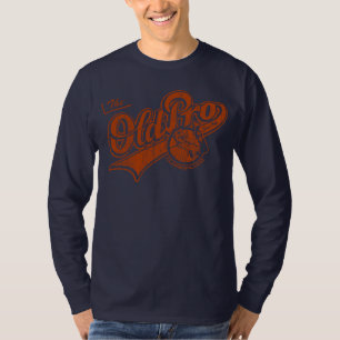 Camiseta Favorable viejo original (rojo del vintage)