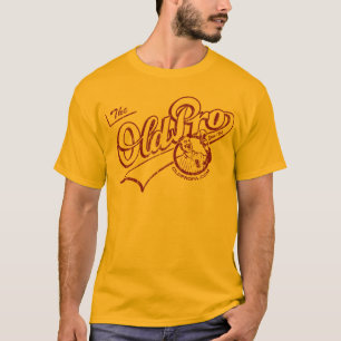 Camiseta Favorable viejo original (vintage rojo oscuro)